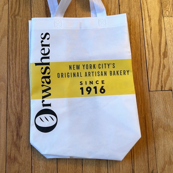 Orwashers artisinal bread bakery reusable tote bag EUC - Picture 3 of 4